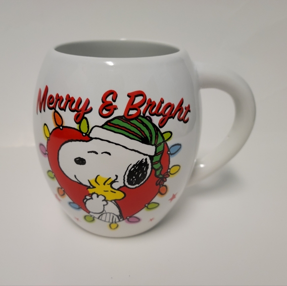 Peanuts Dining Snoopy Christmas Mug Poshmark